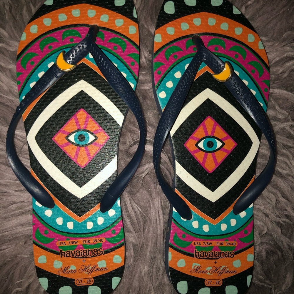 Mara Hoffman collaboration with Havaianas size 37-38